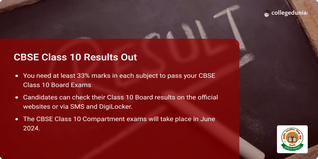 CBSE Class 10 Results Out; Check Direct Link Here